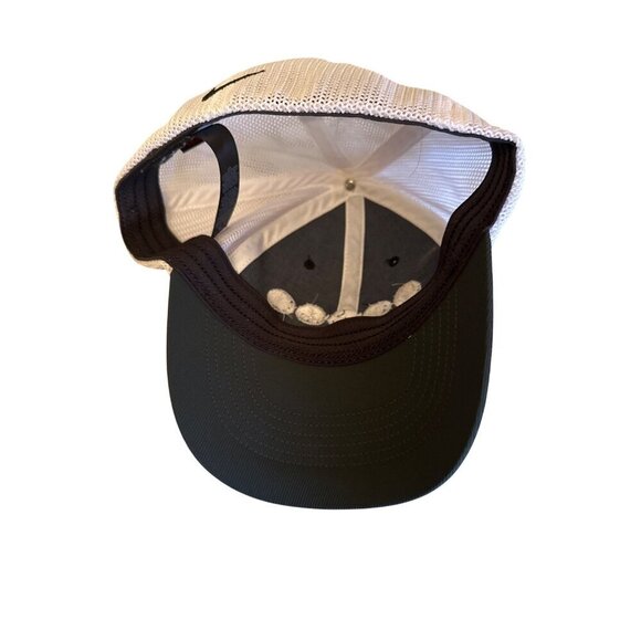 Nike Golf Flexfit Hat Adjustable Mesh Back White & Black Moon Phases Design - Picture 4 of 6